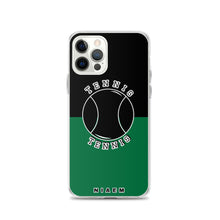 Load image into Gallery viewer, Tennis iPhone Case (Black &amp; Green 1)