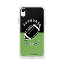 Load image into Gallery viewer, American Football iPhone Case (Black &amp; Green)
