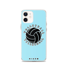Load image into Gallery viewer, Light blue volleyball iPhone 12 phone cases