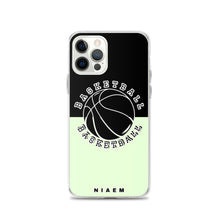 Load image into Gallery viewer, Basketball iPhone Case (Black &amp; Green 2)