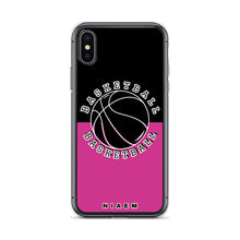 Load image into Gallery viewer, Basketball iPhone Case (Black &amp; Pink 5)