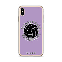 Load image into Gallery viewer, Volleyball iPhone Case (Purple 2)