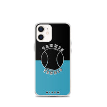 Load image into Gallery viewer, Tennis iPhone Case (Black &amp; Blue)