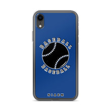 Load image into Gallery viewer, Baseball iPhone Case (Blue 2)