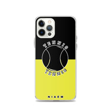 Load image into Gallery viewer, Tennis iPhone Case (Black &amp; Yellow 3)