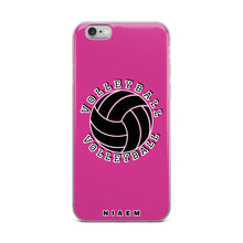 Load image into Gallery viewer, Volleyball iPhone Case (Pink 5)