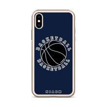 Load image into Gallery viewer, Basketball iPhone Case (Navy)