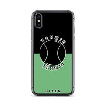 Load image into Gallery viewer, Tennis iPhone Case (Black &amp; Green 4)