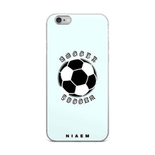 Load image into Gallery viewer, Soccer iPhone Case (Blue 5)