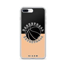 Load image into Gallery viewer, Basketball iPhone Case (Black &amp; Nude 1)