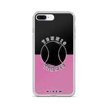 Load image into Gallery viewer, Tennis iPhone Case (Black &amp; Pink 1)