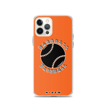 Load image into Gallery viewer, Baseball iPhone Case (Orange)