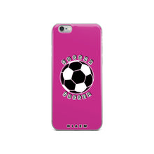 Load image into Gallery viewer, Soccer iPhone Case (Pink)