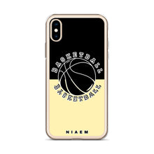 Load image into Gallery viewer, Basketball iPhone Case (Black &amp; Yellow 2)