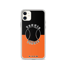 Load image into Gallery viewer, Tennis iPhone Case (Black &amp; Orange)