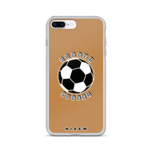 Load image into Gallery viewer, Soccer iPhone Case (Nude)