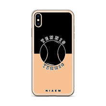 Load image into Gallery viewer, Tennis iPhone Case (Black &amp; Nude 1)