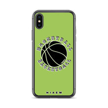 Load image into Gallery viewer, Basketball iPhone Case (Green 3)