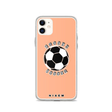Load image into Gallery viewer, Soccer iPhone Case (Orange 2)