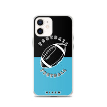 Load image into Gallery viewer, American Football iPhone Case (Black &amp; Blue 7)