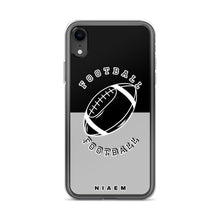Load image into Gallery viewer, American Football iPhone Case (Black &amp; Grey 2)