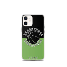 Load image into Gallery viewer, Basketball iPhone Case (Black &amp; Green)