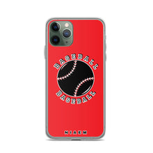 Load image into Gallery viewer, Baseball iPhone Case (Red 1)
