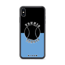 Load image into Gallery viewer, Tennis iPhone Case (Black &amp; Blue 1)