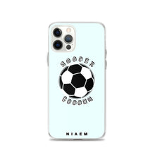 Load image into Gallery viewer, Soccer iPhone Case (Blue 5)