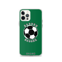 Load image into Gallery viewer, Soccer iPhone Case (Green 1)