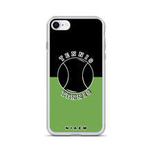 Load image into Gallery viewer, Tennis iPhone Case (Black &amp; Green)