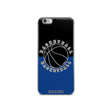 Load image into Gallery viewer, Basketball iPhone Case (Black &amp; Blue 2)