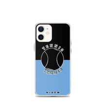 Load image into Gallery viewer, Tennis iPhone Case (Black &amp; Blue 1)
