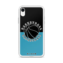 Load image into Gallery viewer, Basketball iPhone Case (Black &amp; Blue)