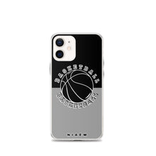 Load image into Gallery viewer, Basketball iPhone Case (Black &amp; Grey 1)