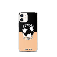 Load image into Gallery viewer, Soccer iPhone Case (Black &amp; Nude 1)