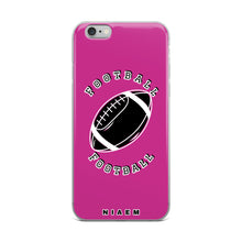 Load image into Gallery viewer, American Football iPhone Case (Pink)