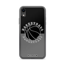 Load image into Gallery viewer, Basketball iPhone Case (Black &amp; Grey)