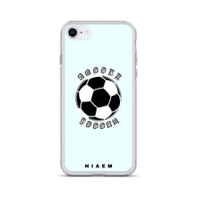 Load image into Gallery viewer, Soccer iPhone Case (Blue 5)