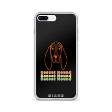 Load image into Gallery viewer, Orange Basset Hound iPhone Case