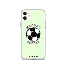 Load image into Gallery viewer, Soccer iPhone Case (Green 2)