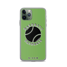 Load image into Gallery viewer, Baseball iPhone Case (Green)