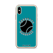 Load image into Gallery viewer, Baseball iPhone Case (Blue 3)