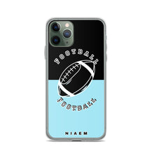 Load image into Gallery viewer, American Football iPhone Case (Black &amp; Blue 6)