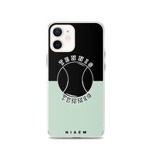 Load image into Gallery viewer, Tennis iPhone Case (Black &amp; Green 5)