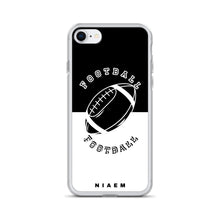 Load image into Gallery viewer, American Football iPhone Case (Black &amp; White)
