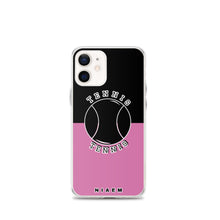 Load image into Gallery viewer, Tennis iPhone Case (Black &amp; Pink 1)