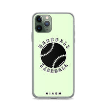 Load image into Gallery viewer, Baseball iPhone Case (Green 2)