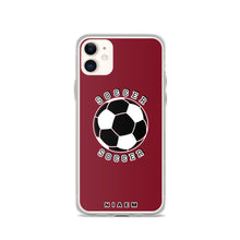 Load image into Gallery viewer, Soccer iPhone Case (Red 2)