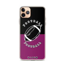 Load image into Gallery viewer, American Football iPhone Case (Black &amp; Pink 6)